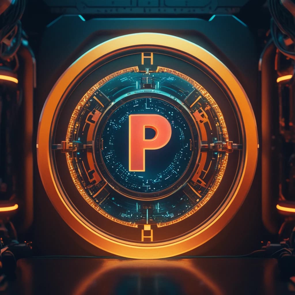 гипер реальность, логотип библиотеки программного обеспечения PyTorch, высокая детализация, обои, высокие технологии, будущее, искусственный интеллект