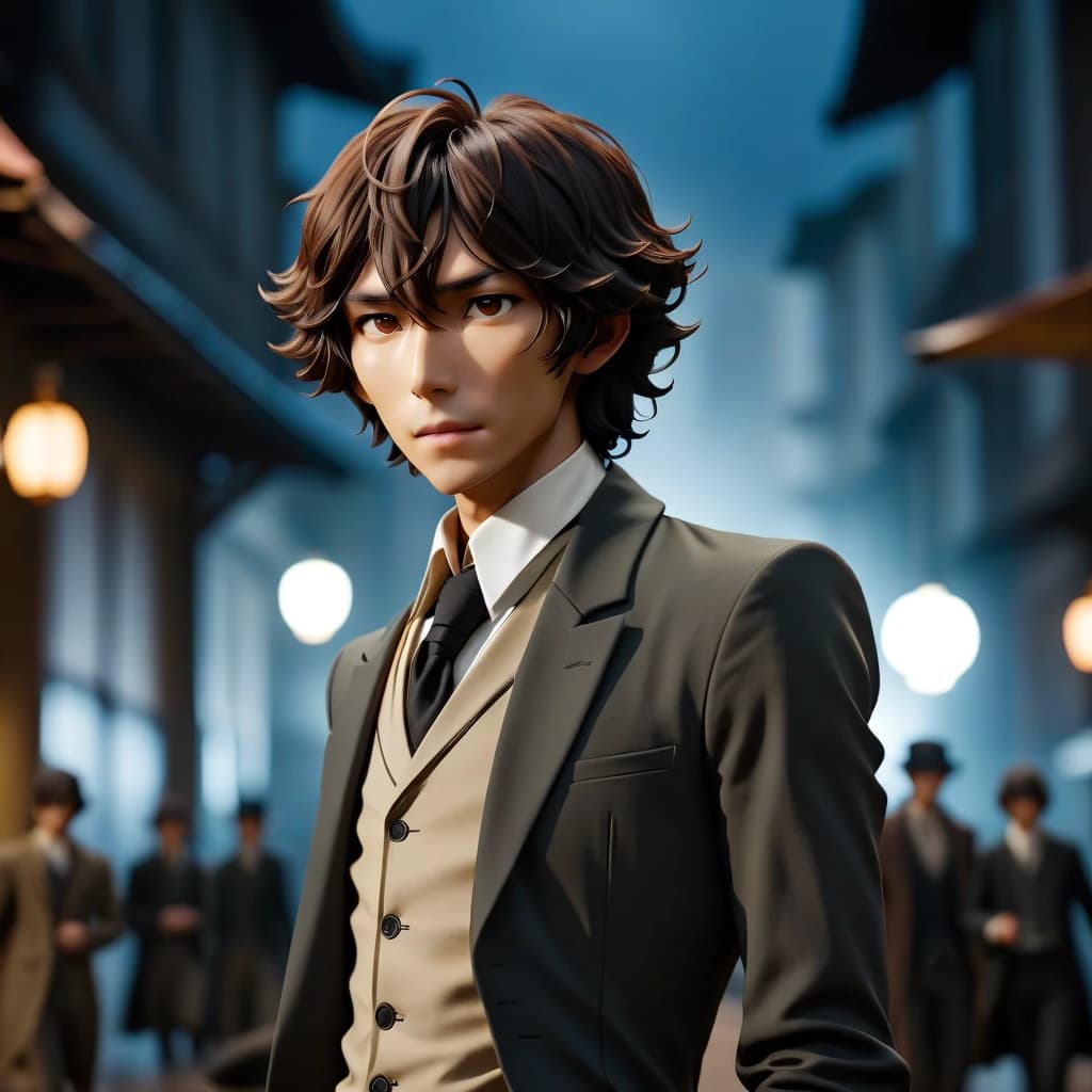 Осума Дазай из манги и аниме "Bungou Stray Dogs"