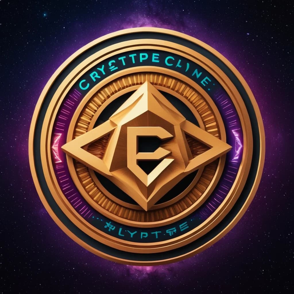 логотип для крипто канала crypto payne в телеграм занимается торговлей криптавалюты с полностю читаемой надписью Crypto payne