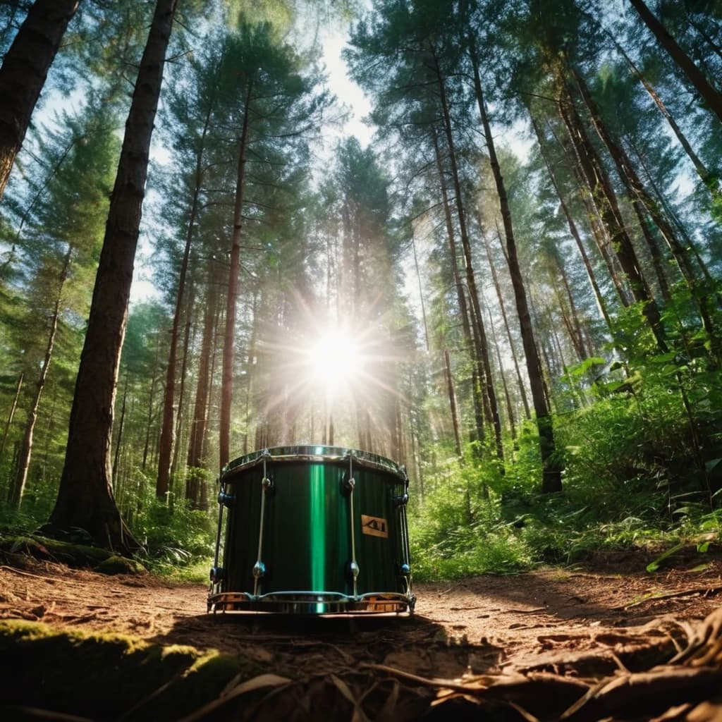 Drum and Bass Open Air forest