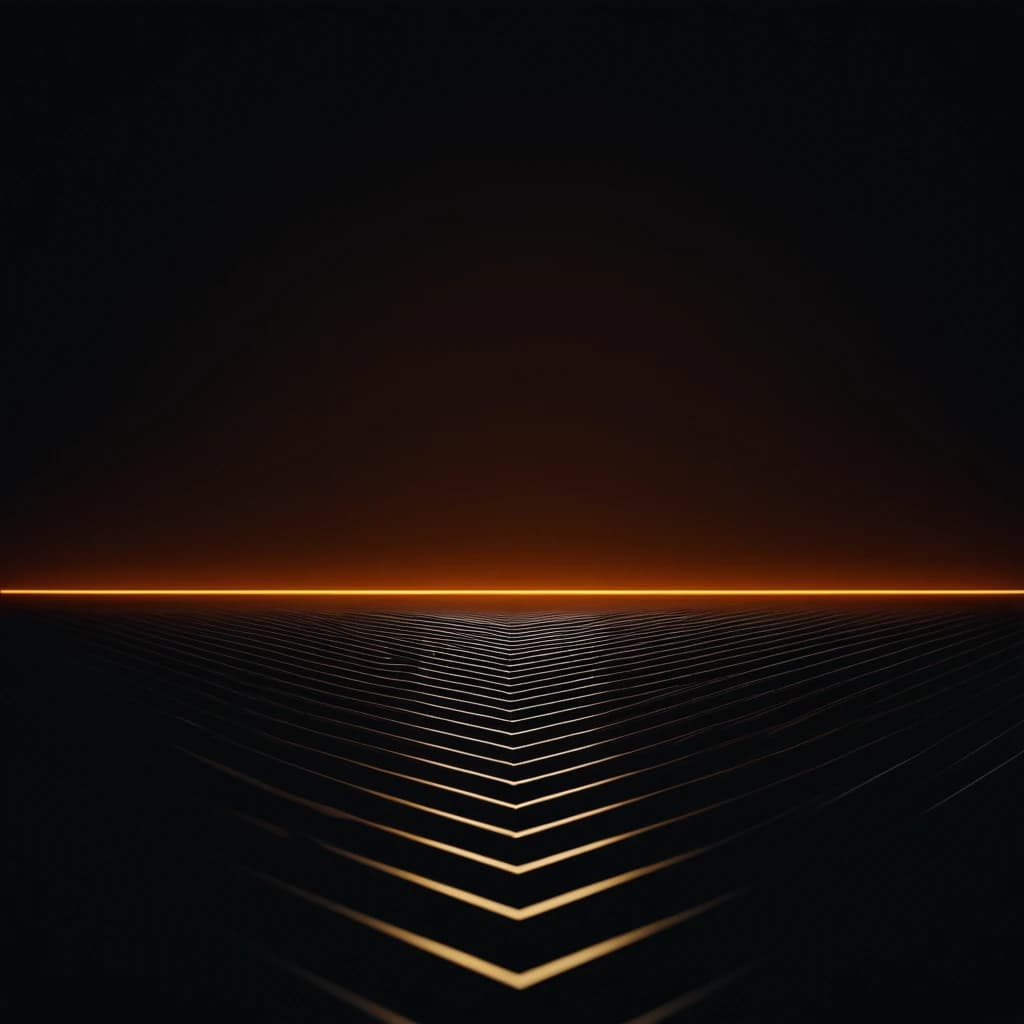 minimalistic dark background, lines