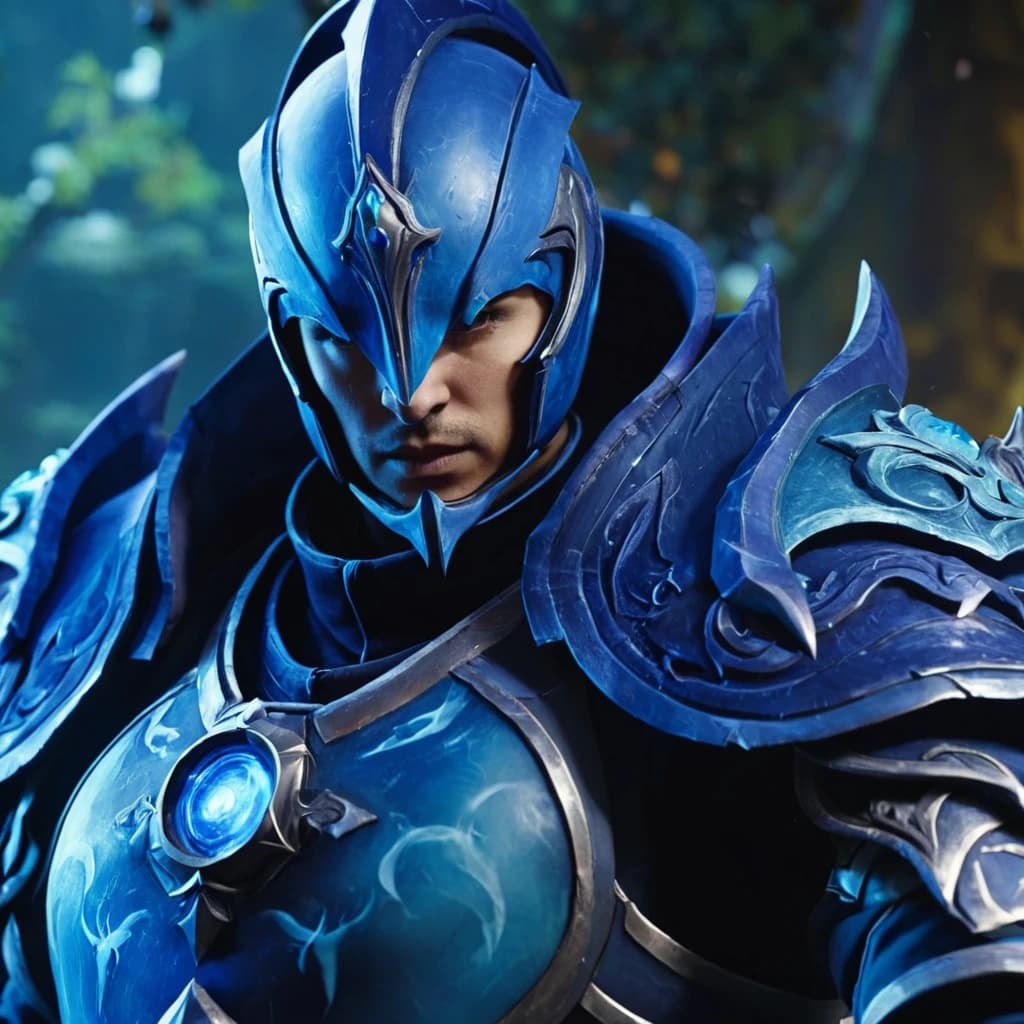 Create me a picture that shows a thin player on Arc Warden in Dota 2 who does not wash for 7 days