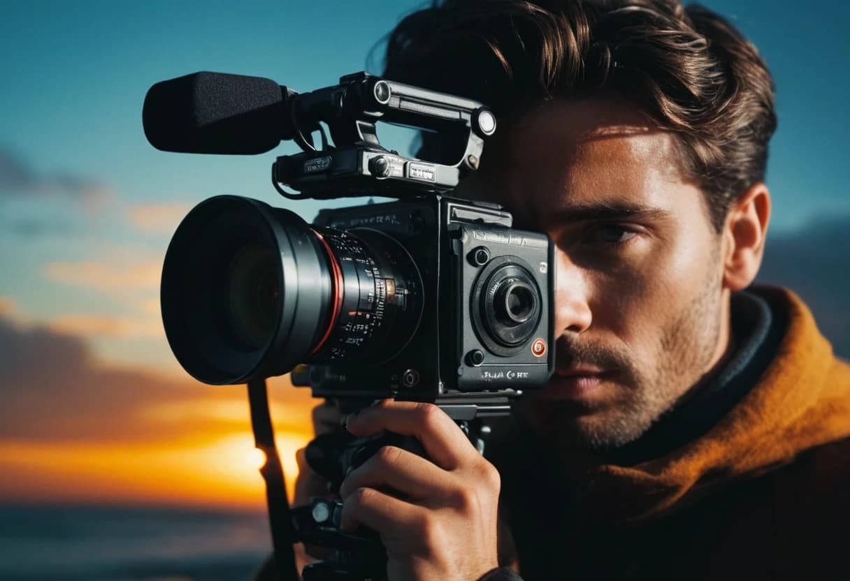 фотограф с фотоаппаратом