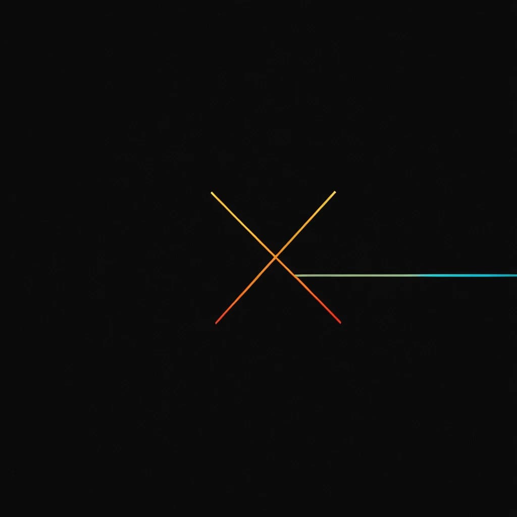 minimalistic dark background, lines