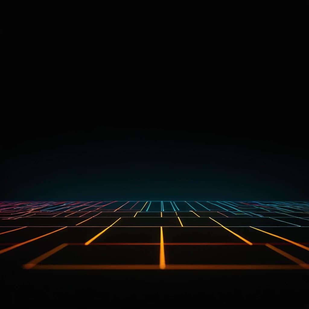 minimalistic dark background, lines