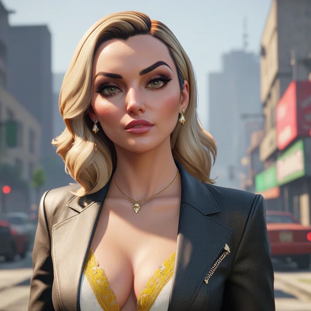 Preview videos from GTA 5 on YouTube in GTA style, a lot AMONG US