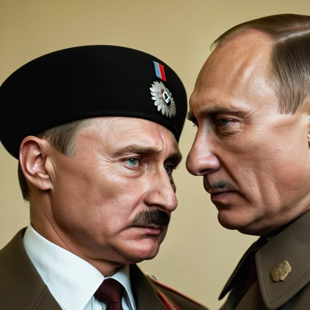 Putin with Hitler's style