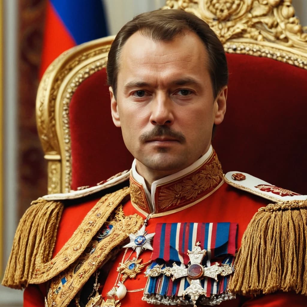 Медведев царь