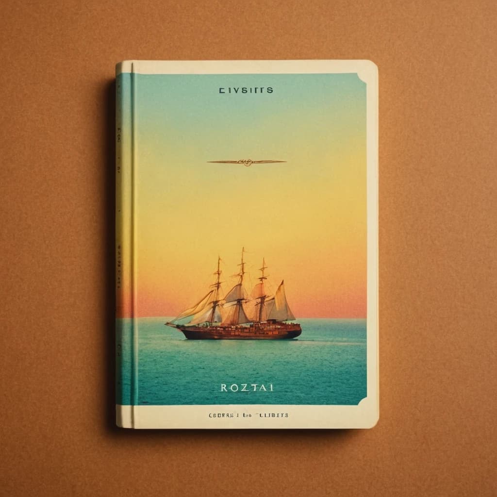 соедини цвет и макетирование в стиле ex libris