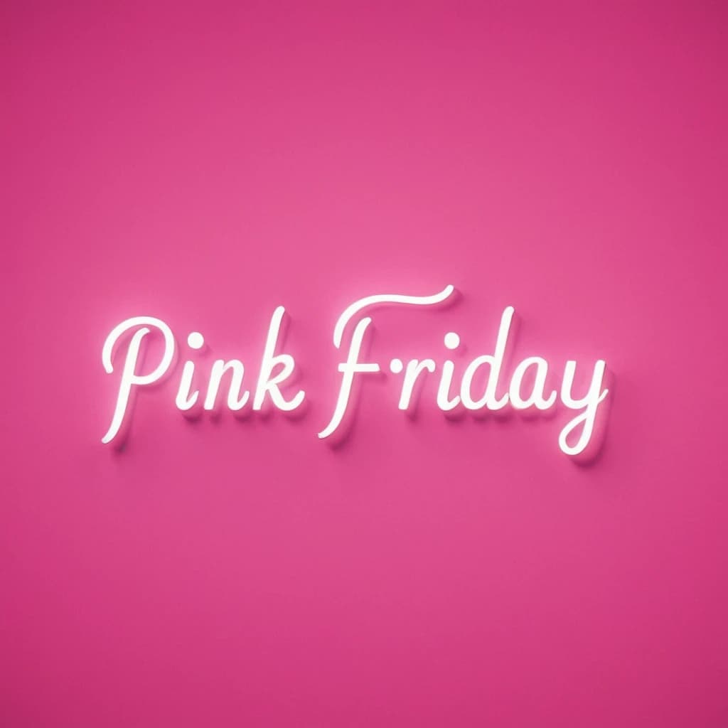 Pink Friday text picture