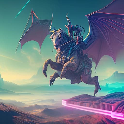 music group logo with Dragons, pink dragon, neon, minimalism