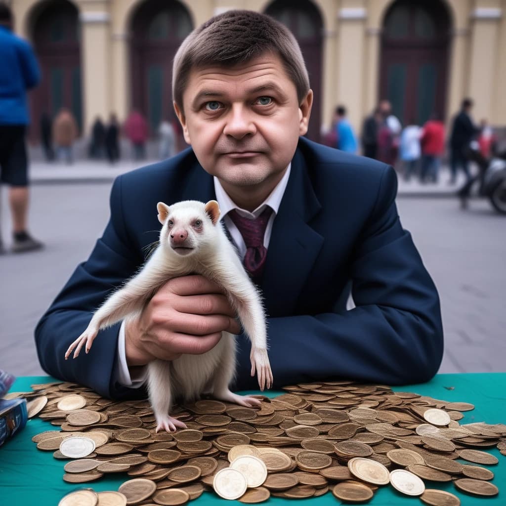 Олег любит бомжей и богатых