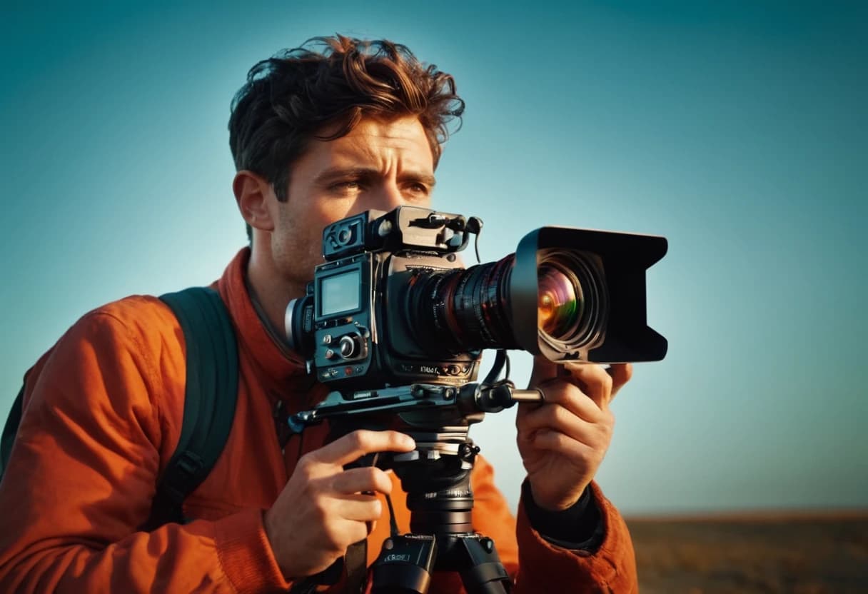 фотограф с фотоаппаратом