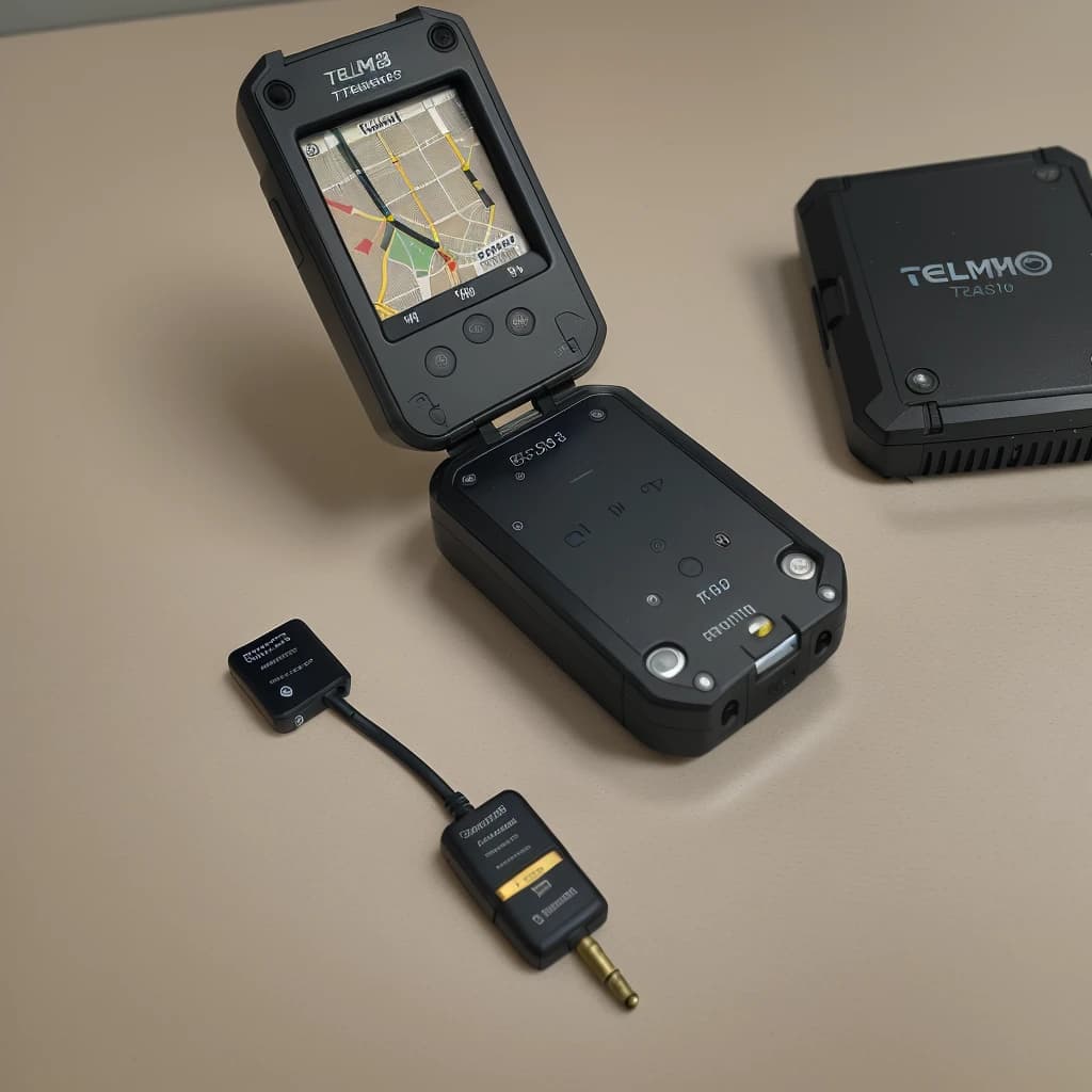 GPS tracker from Teltonics fmb920 company with FMB920 engraving should be clearly drawn