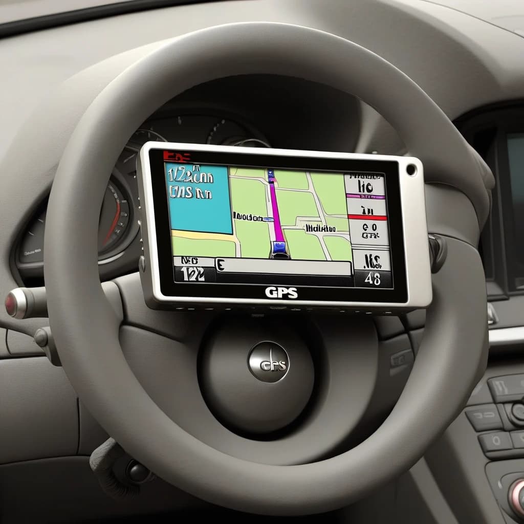 gps modulator size 12cm into the car