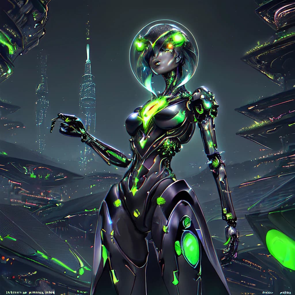 (mail art, postcard, ultra high detailed:1.3), (cyborg frog:1.2), intricate mechanical enhancements, glowing neon lights, (ink on black paper:1.2), by Esao Andrews, (futurism:1.1), solarpunk, astropunk, (attention to details:1.2), bustling cityscape, advanced technology, towering skyscrapers, hovering vehicles, lush greenery integrated with architecture, vibrant colors, (solar panels:1.2), (wind turbines:1.1), (hydroponic gardens:1.1), (futuristic fashion:1.1), (sleek cybernetic limbs:1.2), (laser eyes:1.2), (reflective surfaces:1.1), (crystal clear dome:1.2), (futuristic transportation:1.1), (detailed background:1.2), (sparkling stars:1.2), (distant planets:1.1), (dreamy atmosphere:1.1), captivating portrait, intense gaze, (expressive eyes:1.1), (subtle textures:1.2), (shading:1.1), (highlighting:1.1), (contrast:1.1), (rich ink strokes:1.2), (black background:1.1), attention-grabbing composition.