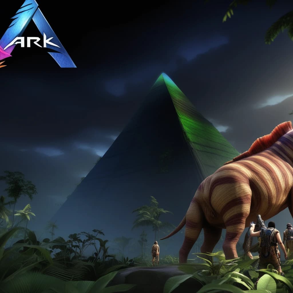 Картинка без логотипа по игре  ARK Aberration