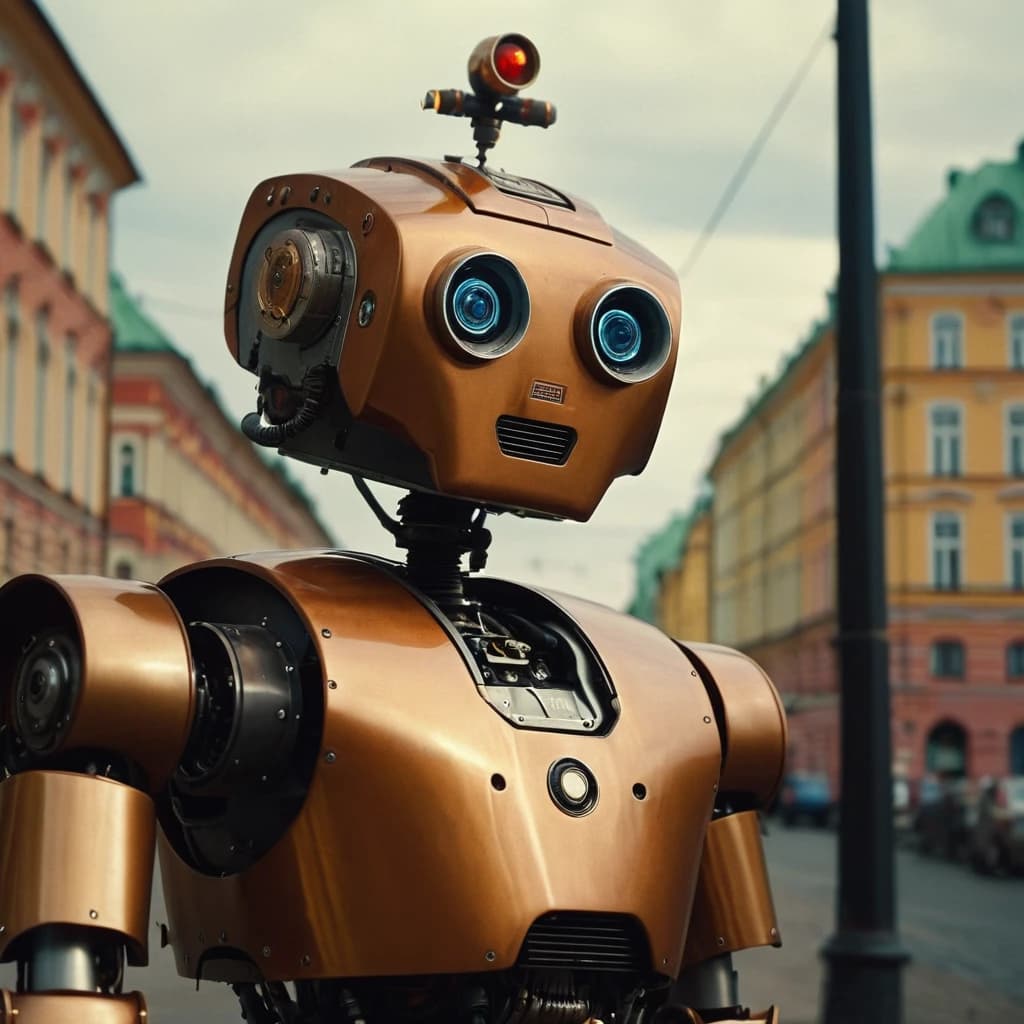 Robot Petrobot from Saint Petersburg