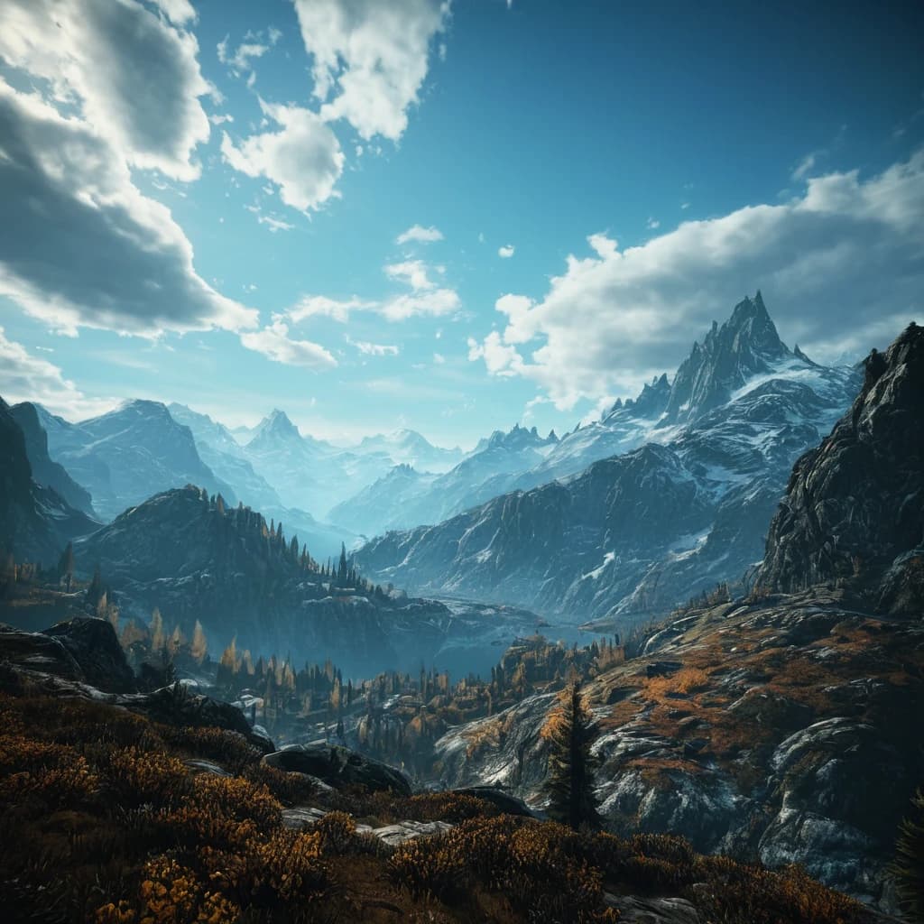 skyrim`s sky