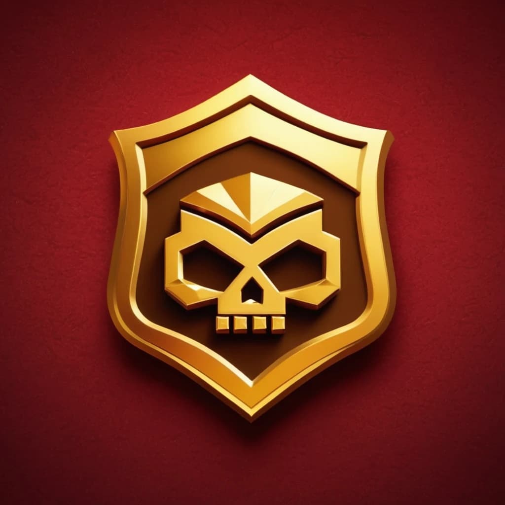 Создай логотип в стиле геймеров для моего клуба в игре brawl stars. Клуб называется Diamond Gold