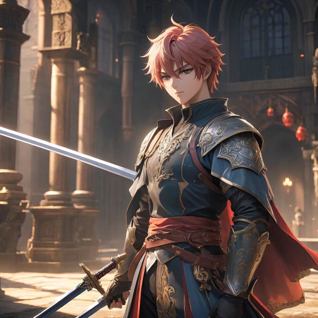 Нужен персонаж для jrpg класса мечник