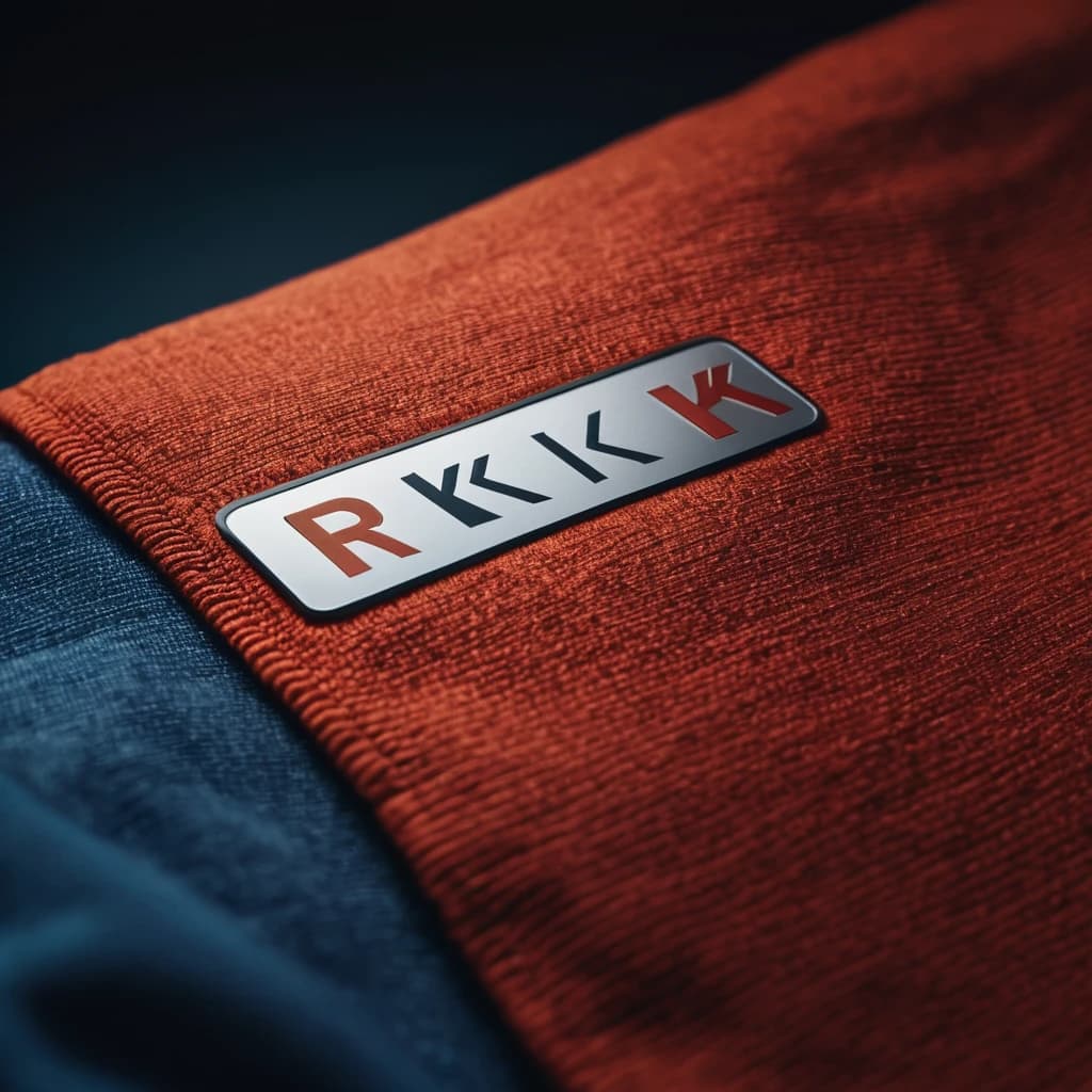 resolution 8k, vector art logo for delivery clothing brand