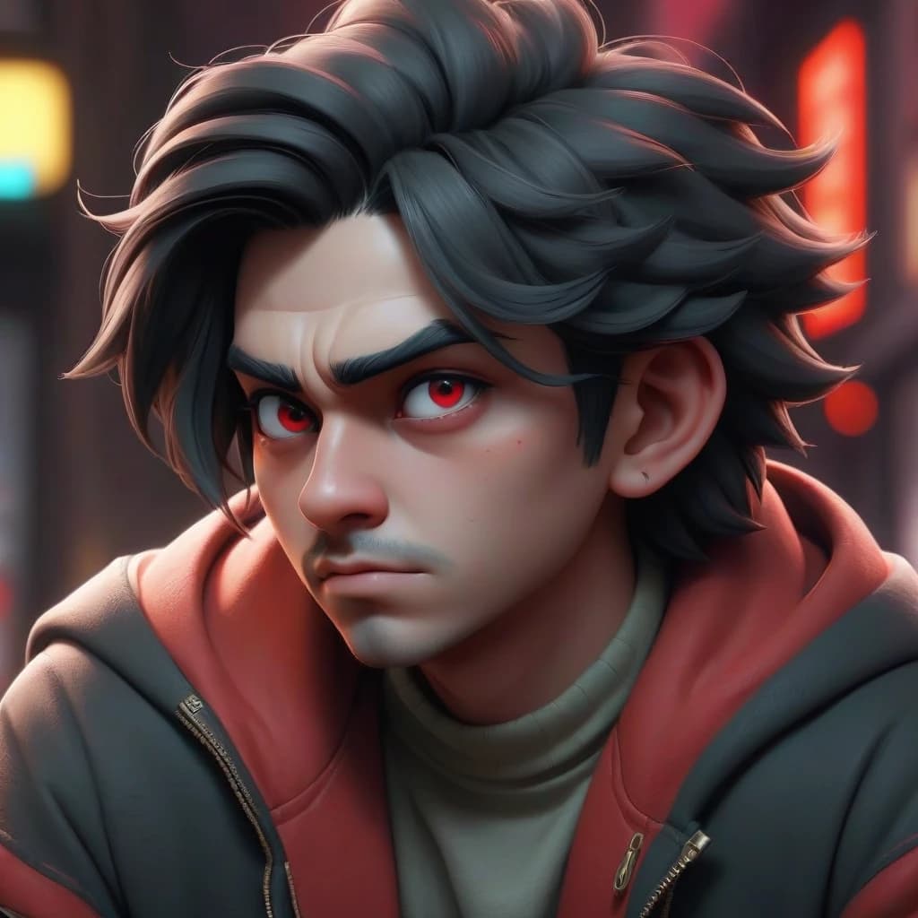 a close up of a person with a hood on, anime epic artwork, with red glowing eyes, webtoons, in a menacing pose, wanderer, wretched and corrupted knights, star wars style, youtube thumbnail