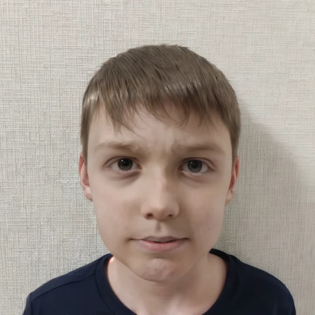 Аниме мальчик с большими глазами
