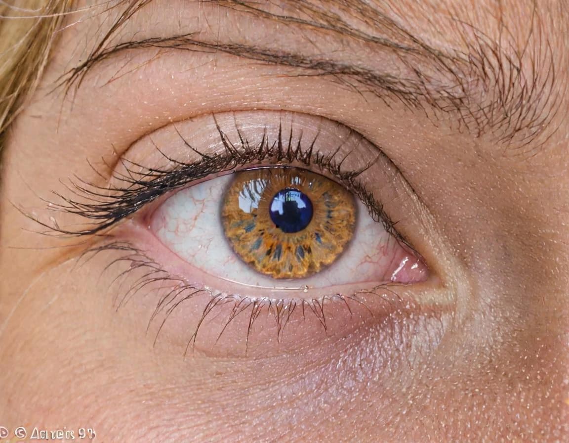 with eyes
