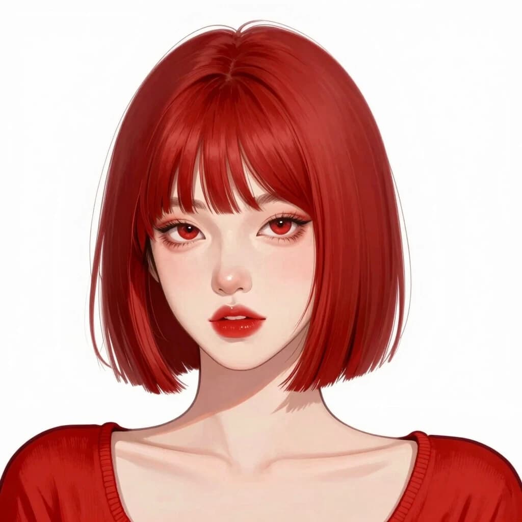 red girl