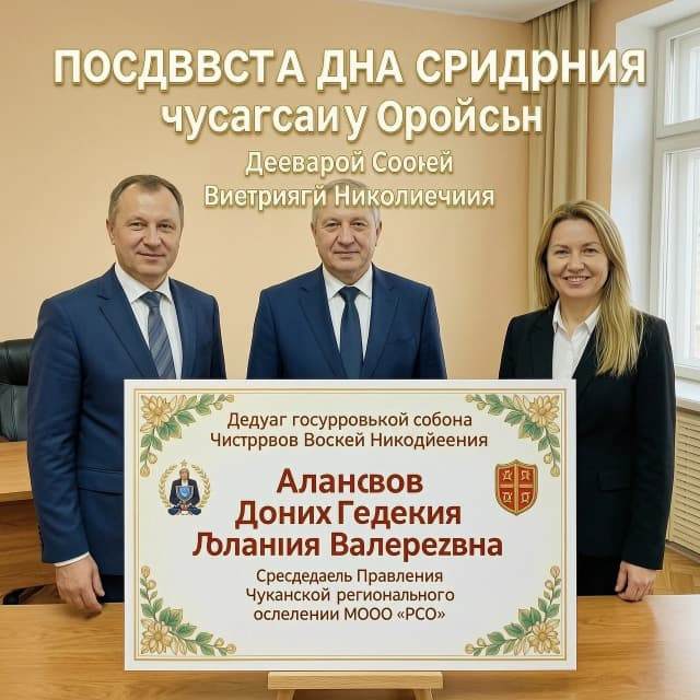 создать картинку поздравление с днем рождения от депутата государственного совета чувашской респ, глав врача чебоксарской районной больницы Викторова Владимира Николаевича для отправки с днем рождения Аланова Юлия Валерьевна Председатель Правления Чувашского регионального отделения МООО «РСО»