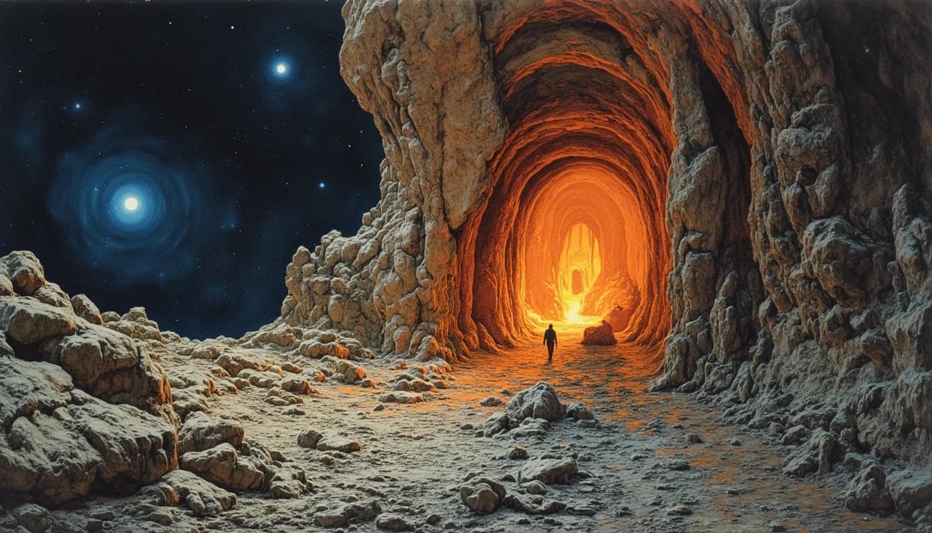 A fantasy, gothic, entropic art masterpiece. Gotum apofeosus zopum, aphinisis betas cumas mitas epefesum, pisinum agentum labratum ignis. Professional fantasy, everything up close is done with oil paints and acrylics, everything in the distance is watercolor. Frank Frazetta & Brandon Woelfel style, ultra-detailed work.