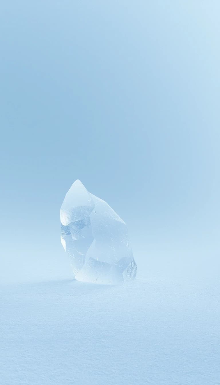 застывшая в абсолютной тишине. A fantasy disproportionately sized and asymmetrically positioned little high detail. soft background