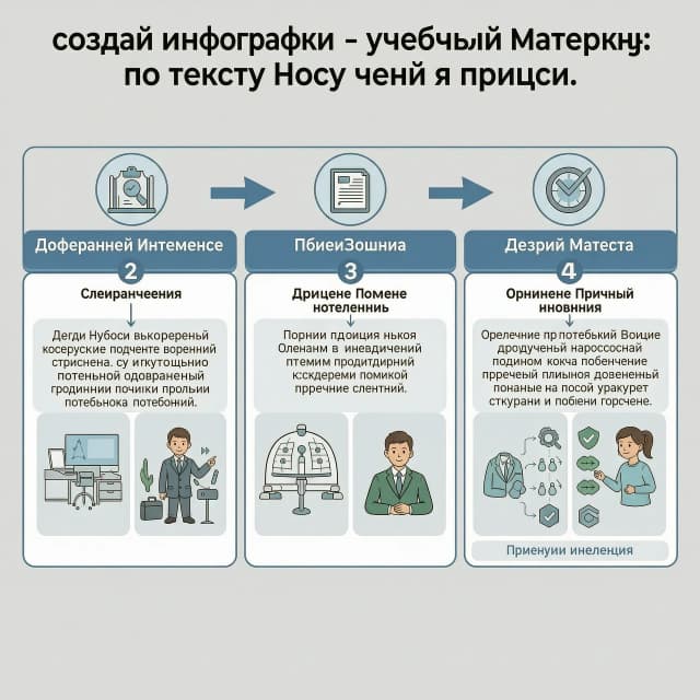 Create an infographic - educational material on the text I will send. Visually clear and illustrative. Restrained. In official language and scientific terminology. Understandable for schoolchildren. Not small print.