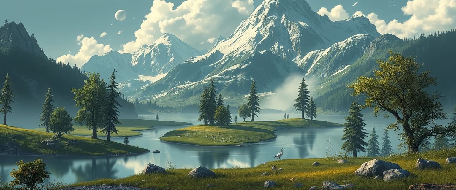 пейзаж природы арт life is strange