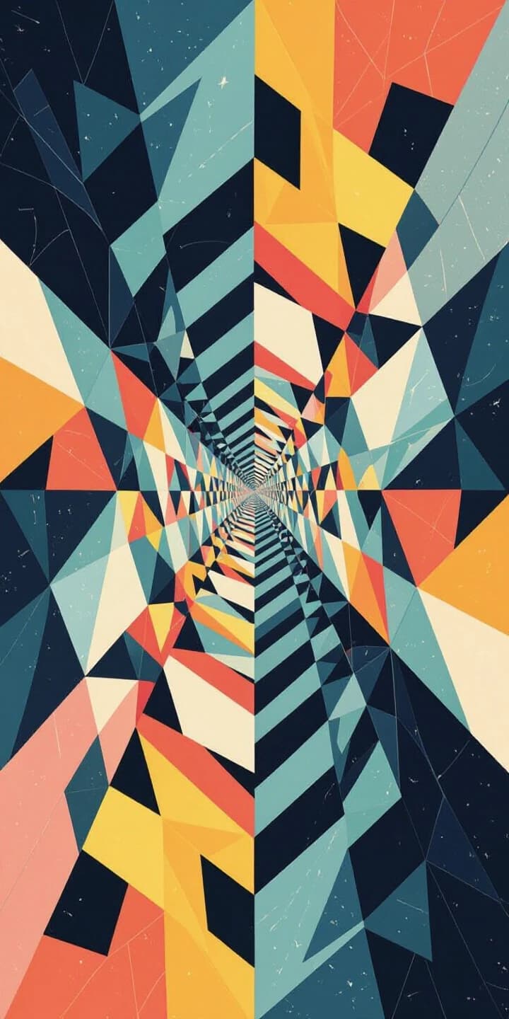 A psychosocial structure that doesn't exist but occupies space. Jagged, incomplete, humming at a frequency just below hearing. No color, only the idea