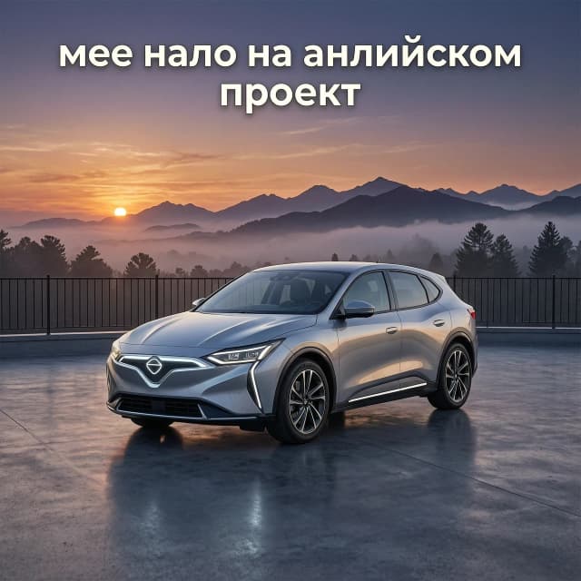 мне надо на анлийском языке проект