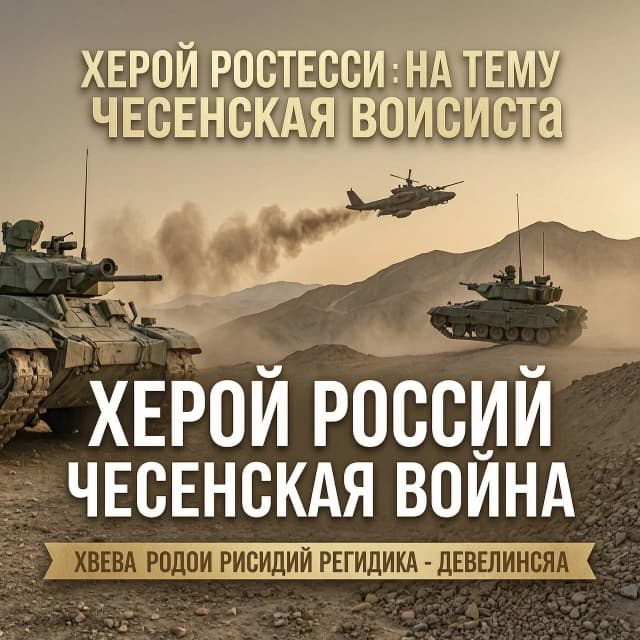 создай фон для презентации на тему герой россии чеченская война