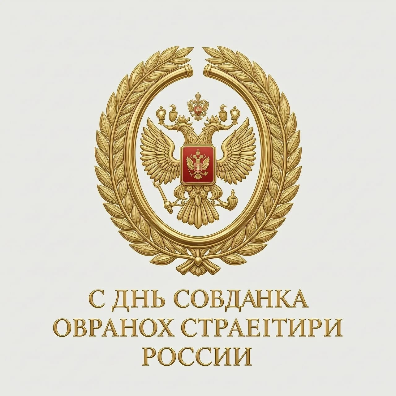 Картинка с поздравлением с днем сотрудника органов следствия России, (других надписей не надо). Фотки должны быть сочными и выглядеть роскошно, дорого, величественно, реалистично. На белом фоне.