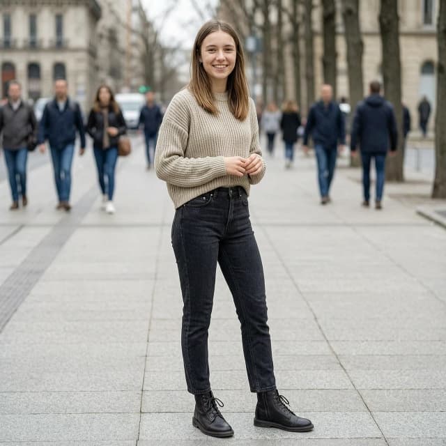 Молодую стройную девушку с формами