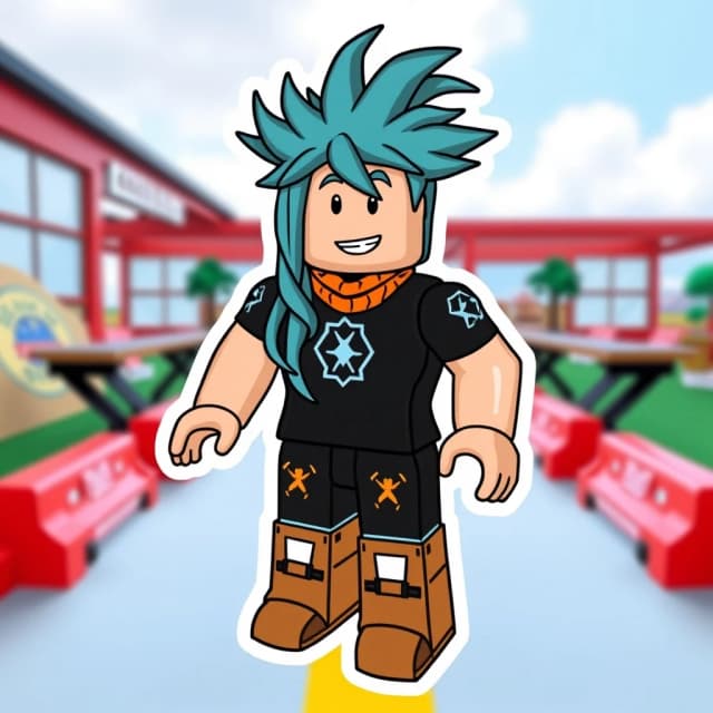 стикер roblox nob