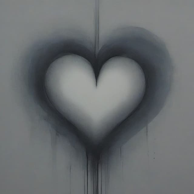 just abstract picture grey or dark and monotone maybe some hertbeat