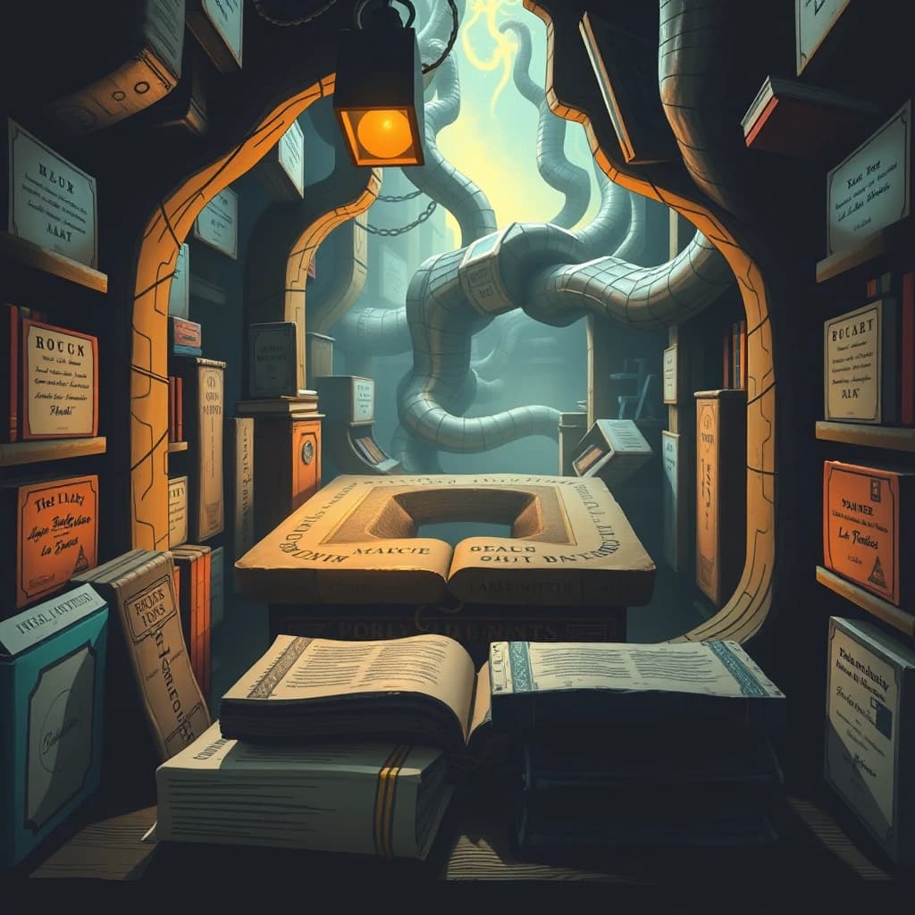 Labyrinth from the books
