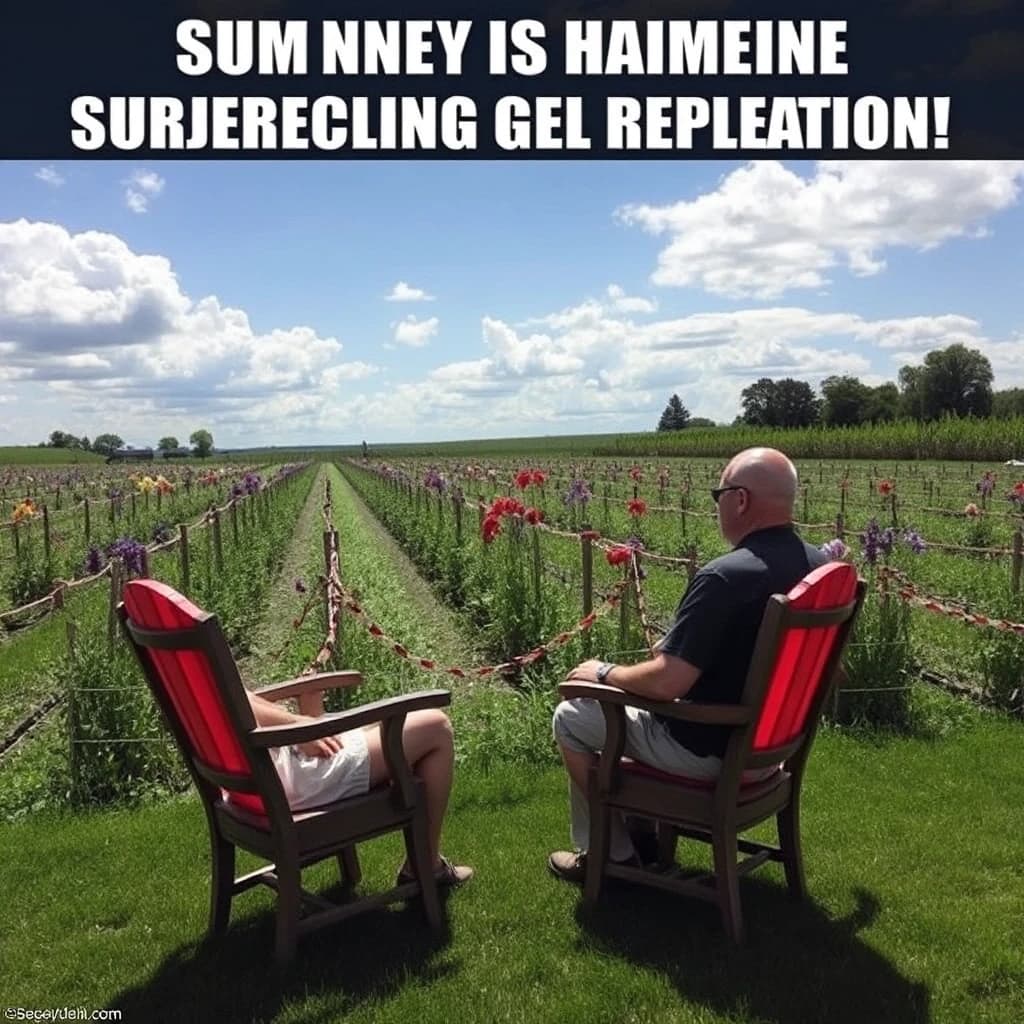 Мем про лето