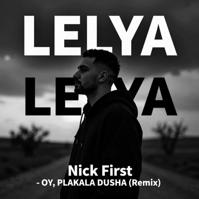 Создай обложку для трека LELYA, Nick First - ОЙ,ПЛАКАЛА ДУША (Remix)