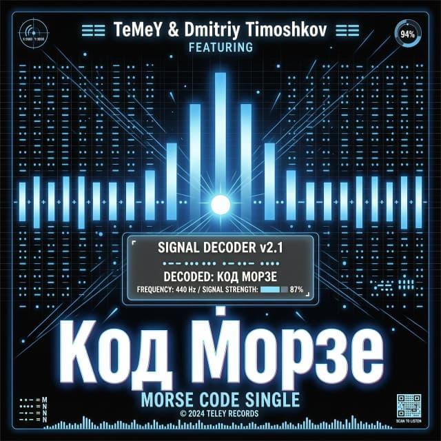 Cover for the track 3000x3000
Title: Morse Code
Artists: TeMeY & Dmitriy Timoshkov