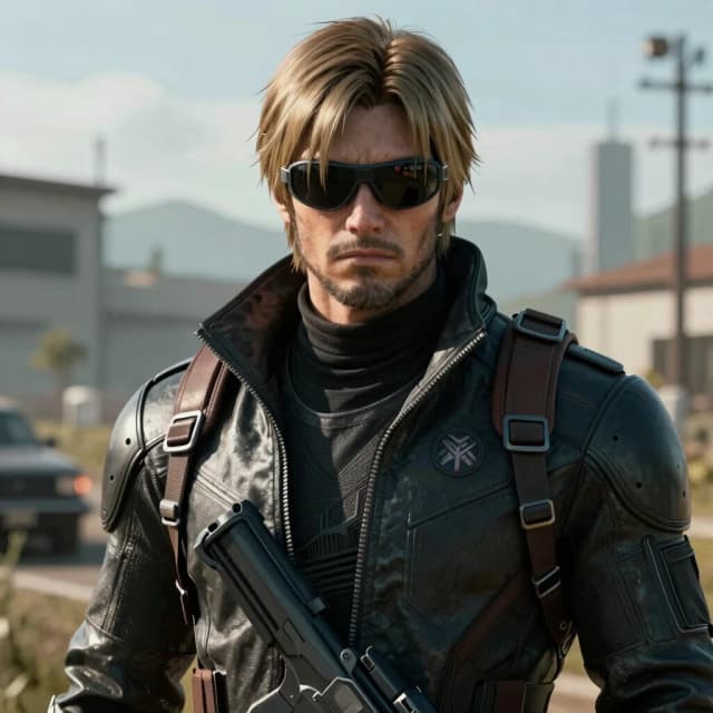 Quiet  из Metal Gear Solid V  , залезла  ко мне на плечи ,