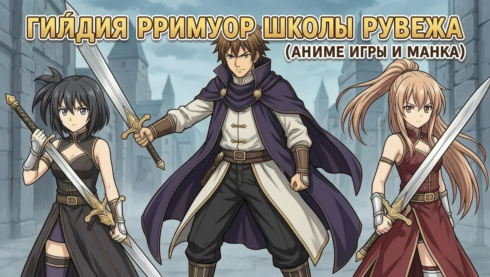 Гильдия Гримуар Школы Рубежа (Аниме Игры и Манга)