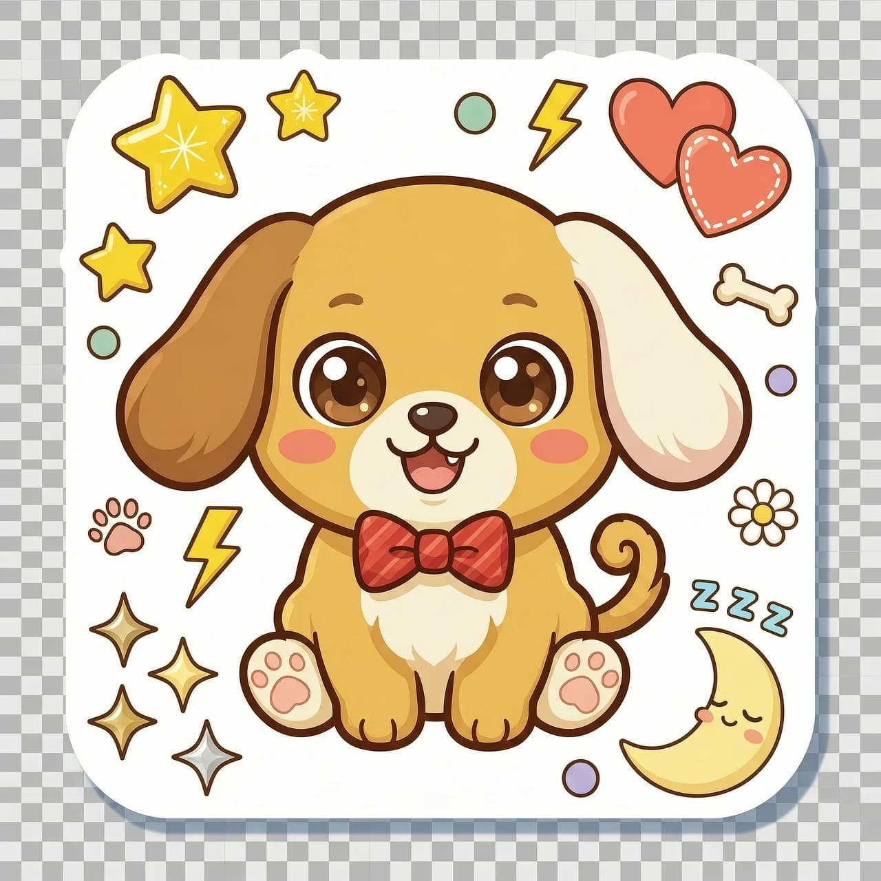 sticker dog