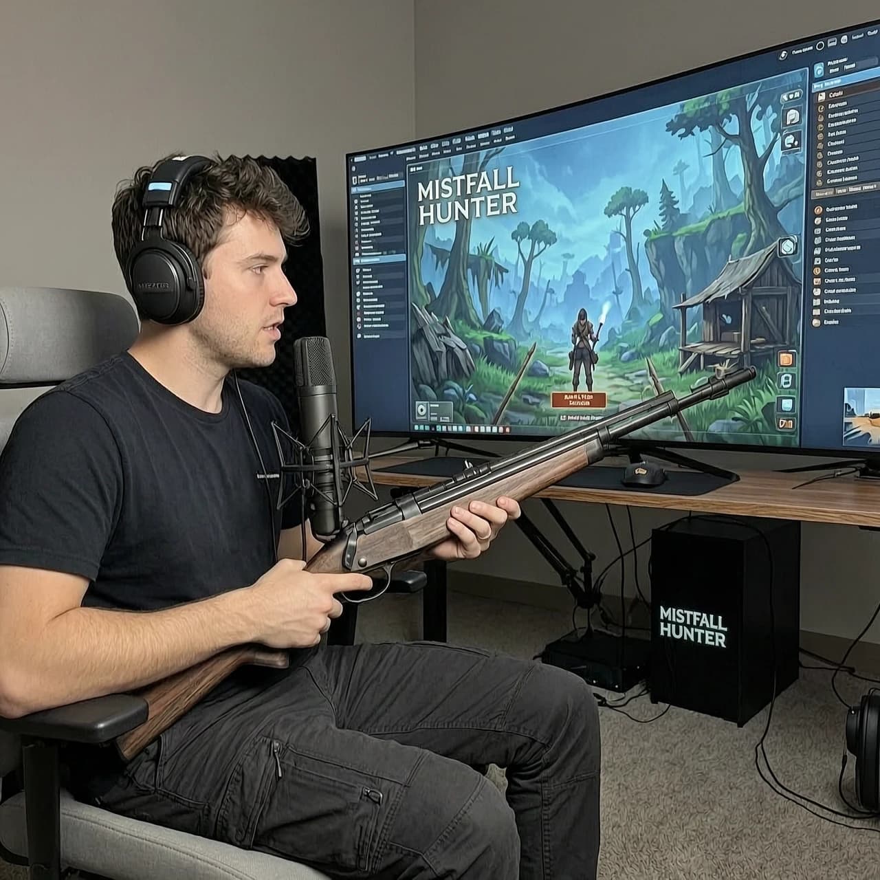Стрим по игре Mistfall Hunter